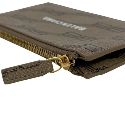Balenciaga Coin Case Beige Bbmonogram