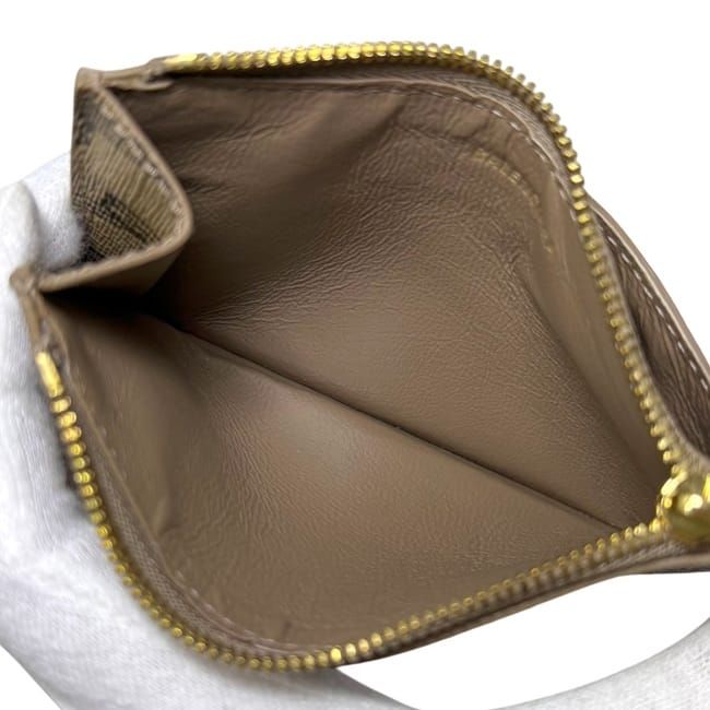 Balenciaga Coin Case Beige Bbmonogram