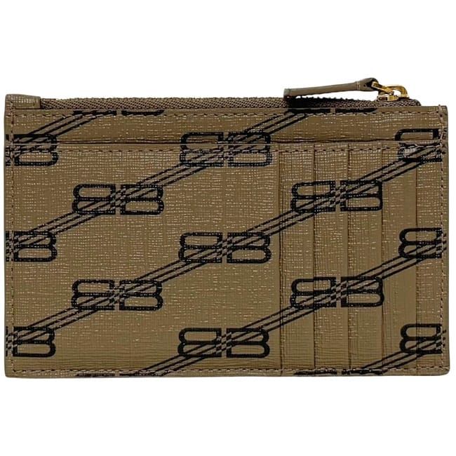 Balenciaga Coin Case Beige Bbmonogram