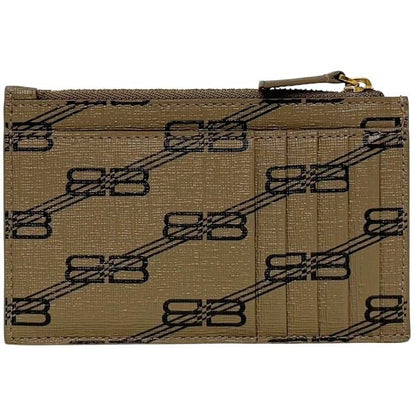 Balenciaga Coin Case Beige Bbmonogram