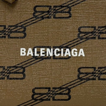 Balenciaga Coin Case Beige Bbmonogram