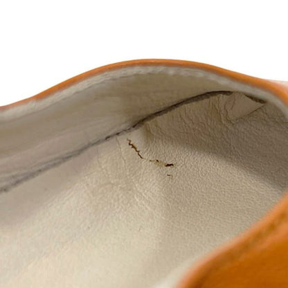 Hermes Baby Shoes Orange Addada Leather