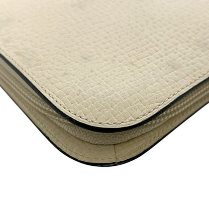 Loewe Zip Around Organizer Beige Travel Pouch Leather