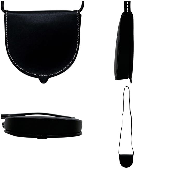 Loewe Pouch Heel Black Anagram 109.54.15