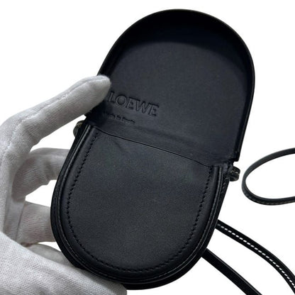 Loewe Pouch Heel Black Anagram 109.54.15
