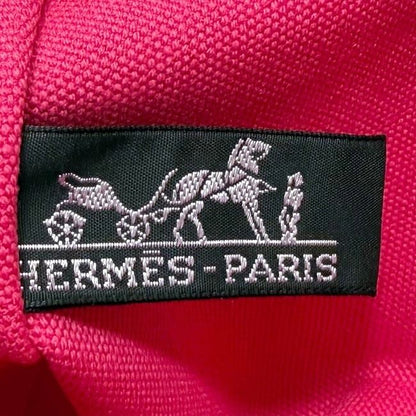 Hermes Pouch Yachting GM Pink Cotton