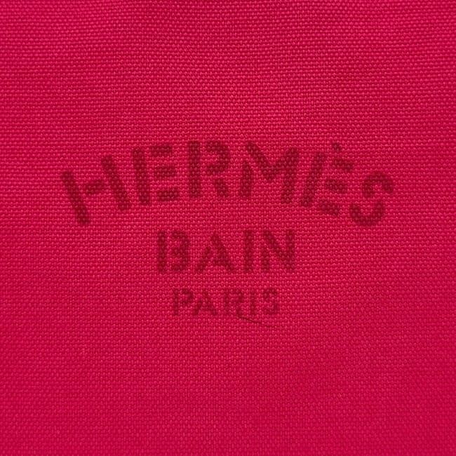 Hermes Pouch Yachting GM Pink Cotton