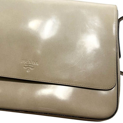 Prada Shoulder Bag Beige Cammello Gradation