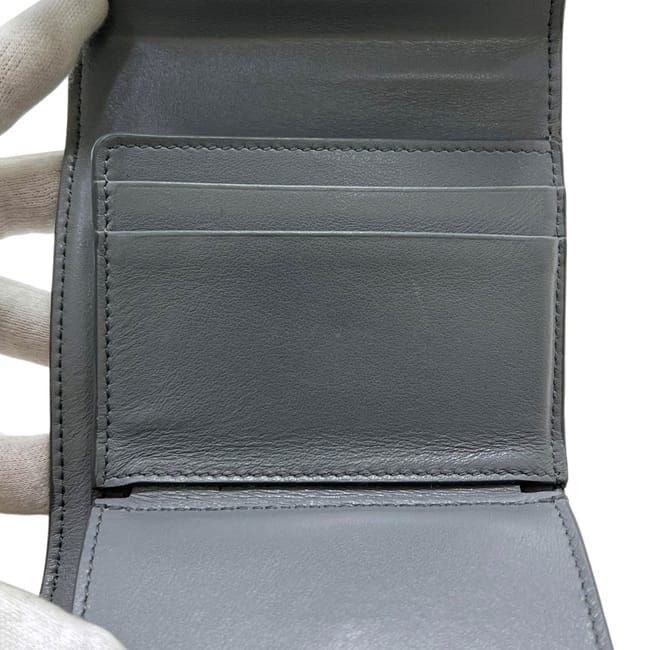 Celine Trifold Wallet Gray