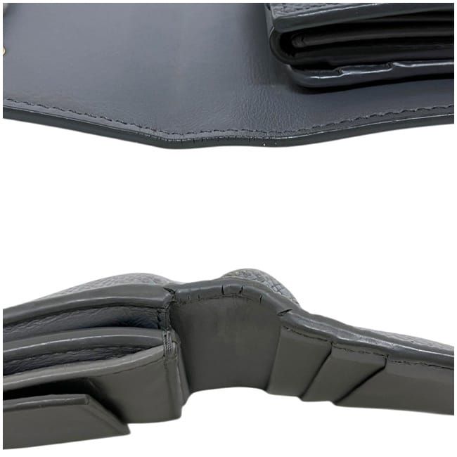 Celine Trifold Wallet Gray