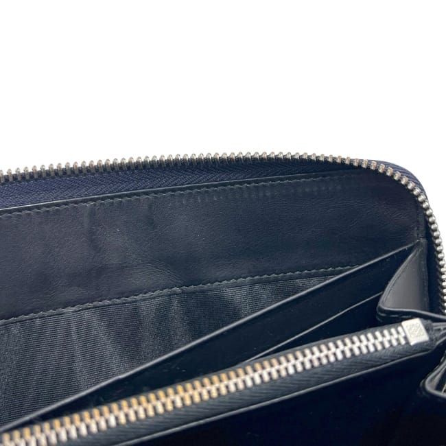 Loewe Zip Around Wallet Navy