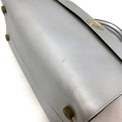 Dior 2-Way Bag Silver Gold