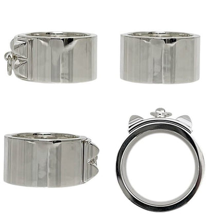Hermes Ring Collier de Chien GM Silver