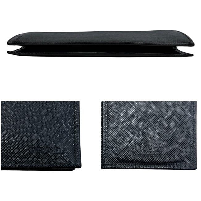Prada Bifold Wallet Black Nero