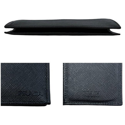 Prada Bifold Wallet Black Nero