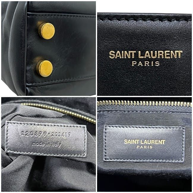 Saint Laurent Tote Volisse Reversible Black