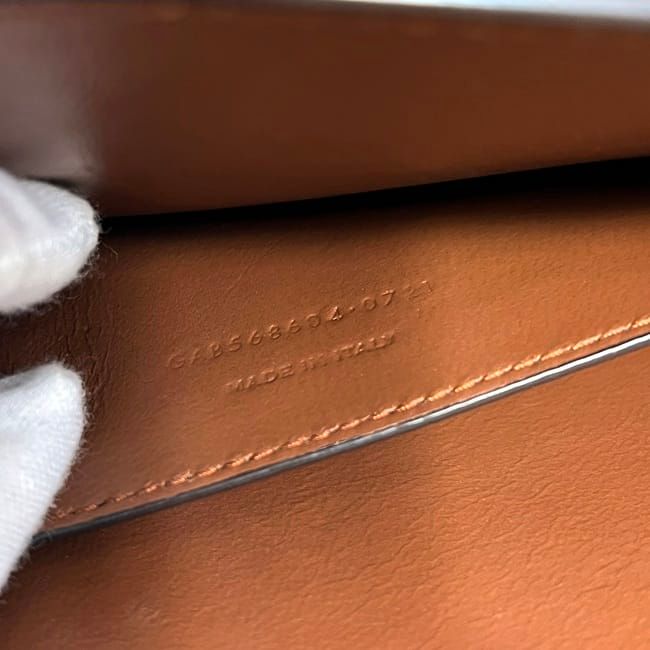 Saint Laurent Shoulder Bag Satchel Dark Brown