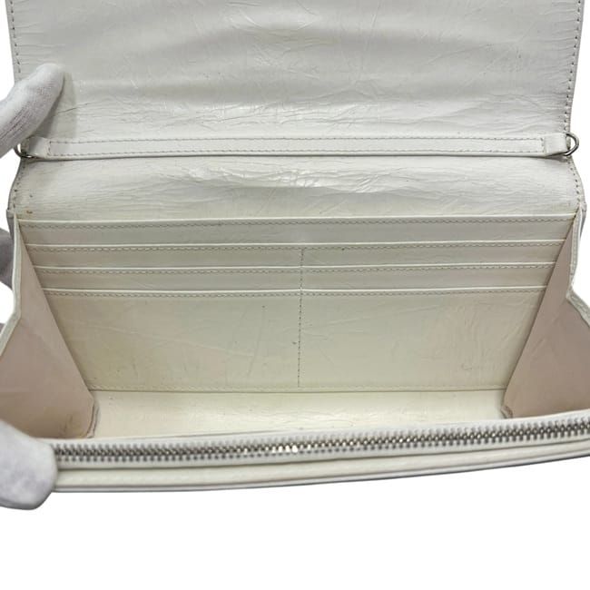 Dior Shoulder Wallet White Diorama