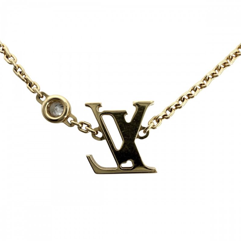 Louis Vuitton Necklace Monogram Pendant Idyle Blossom LV Adjustable Star 18k