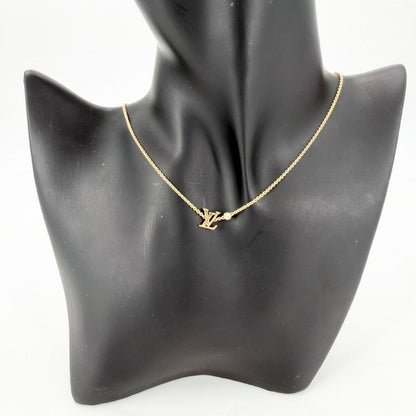 Louis Vuitton Necklace Monogram Pendant Idyle Blossom LV Adjustable Star 18k