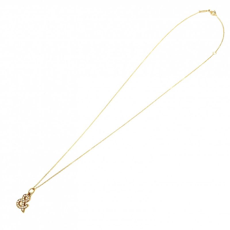 Tiffany & Co Necklace Ampersand Adjustable Star 18k YG 18k Yellow Gold Diamond