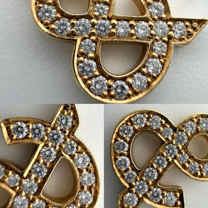 Tiffany & Co Necklace Ampersand Adjustable Star 18k YG 18k Yellow Gold Diamond