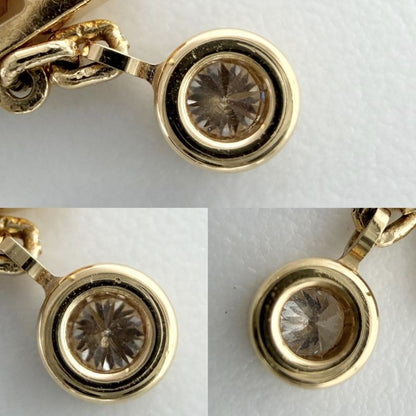 Louis Vuitton Earrings Idyll Blossom LV 18k YG 18k Yellow Gold Diamond 0.03 Ct
