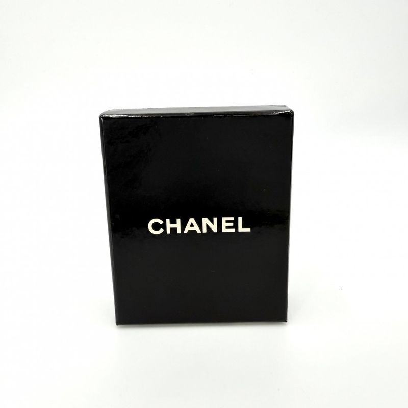 Chanel Brooch Quilted CC Logo Vintage Gold Plated