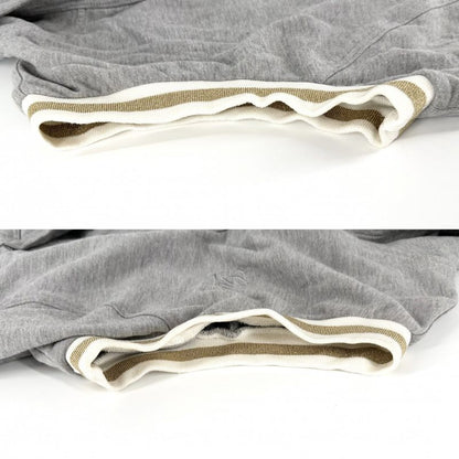 Gucci Top Sleeveless Sweatshirt V-neck M Gray Cotton Spring Summer