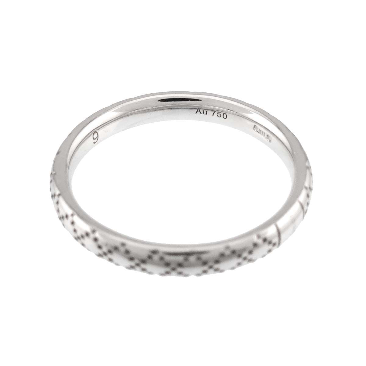 Gucci Diamantissima Ring 18k WG White Gold