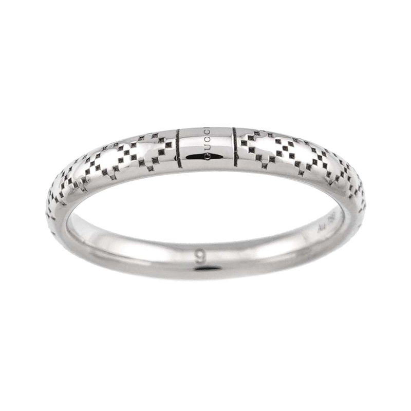 Gucci Diamantissima Ring 18k WG White Gold