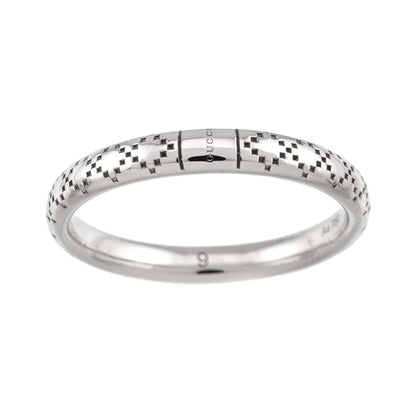 Gucci Diamantissima Ring 18k WG White Gold