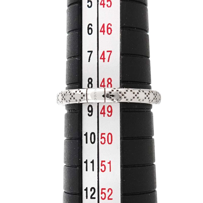 Gucci Diamantissima Ring 18k WG White Gold