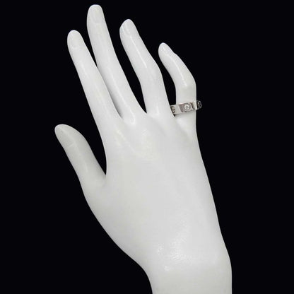 Cartier Love 48 Ring Diamond Pt Platinum