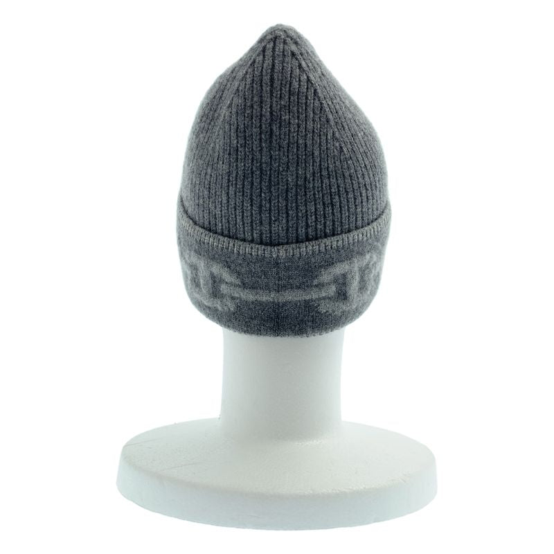Hermes Heaven Cashmere Chaine D'ancre Motif Knit Cap L Gray Hat