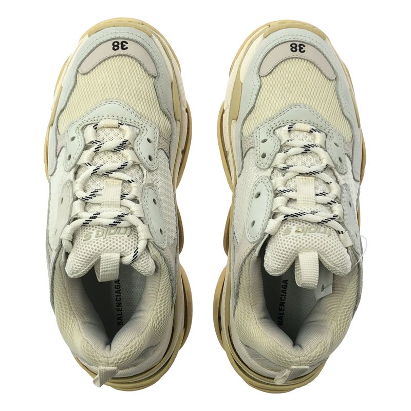 Balenciaga Triple S Sneakers 38 White