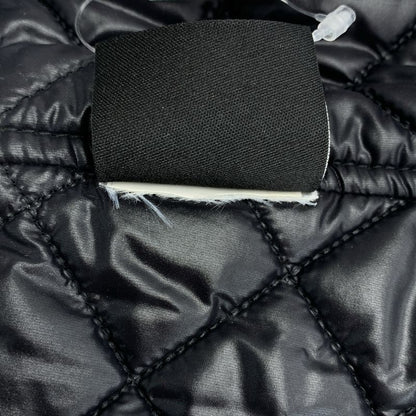 Chanel Frill Decoration CC Logo Down Jacket Black