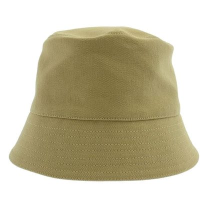 Loewe Paula's Ibiza Leather Logo Patch Bucket Hat 57 Beige