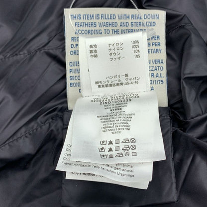 Moncler Velue Bijou Decoration Down Jacket 00 Black