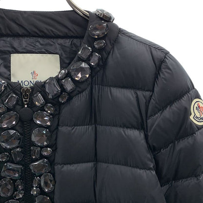 Moncler Velue Bijou Decoration Down Jacket 00 Black