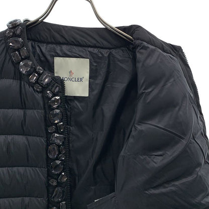 Moncler Velue Bijou Decoration Down Jacket 00 Black