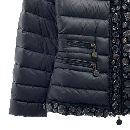 Moncler Velue Bijou Decoration Down Jacket 00 Black
