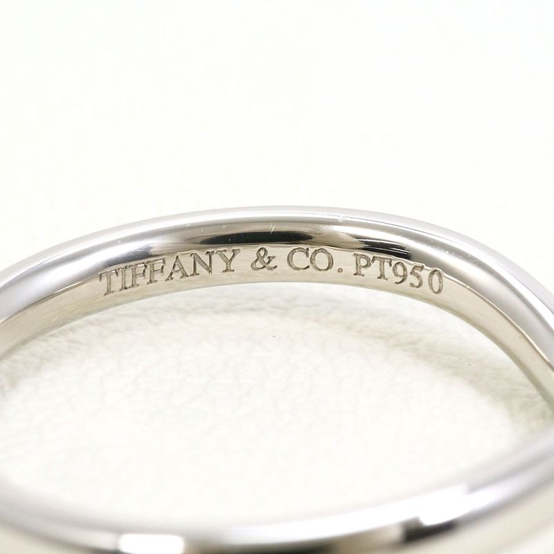 Tiffany & Co Curved Band Platinum Ring