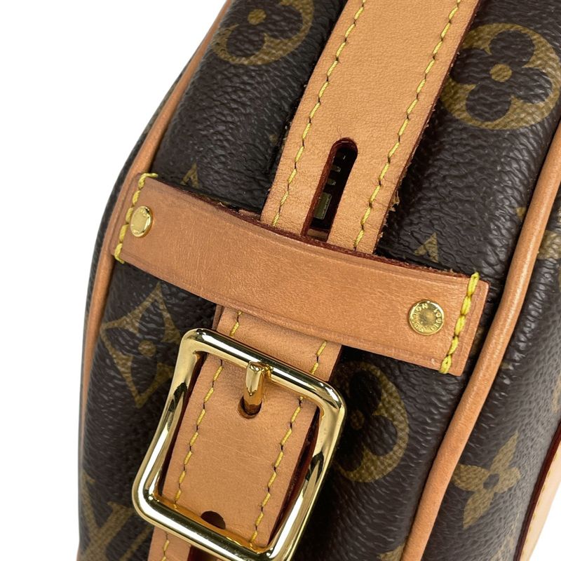 Louis Vuitton Boite Chapeau Small Shoulder Crossbody Bag Monogram Brown