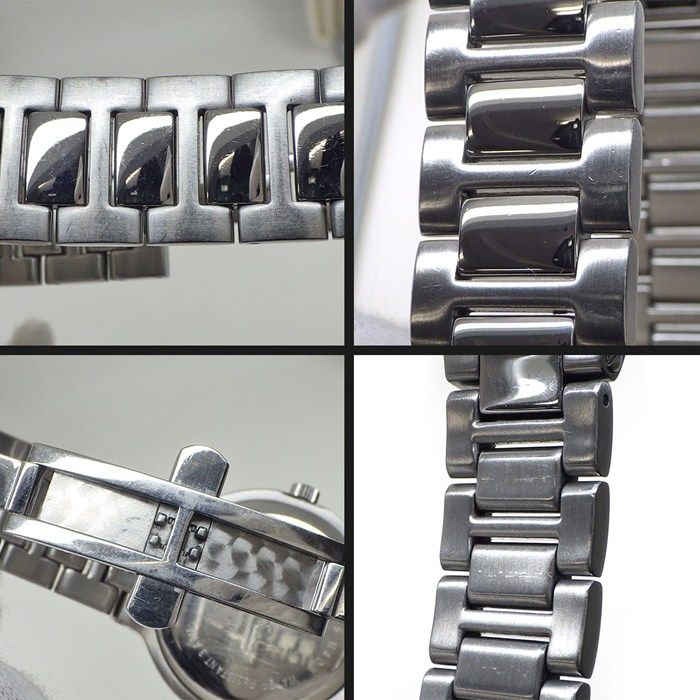 Gucci Watch Sunray Gray Dial Date SS Quartz Analog