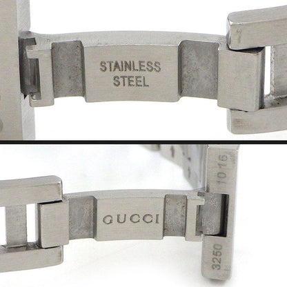 Gucci Watch Timeless 126.5 Brown Dial Date SS Quartz Analog