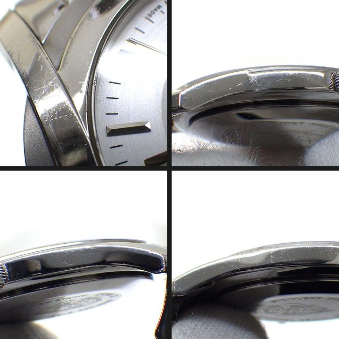 Gucci Watch Class Silver Dial Date SS Quartz Analog