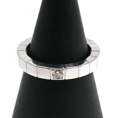 Cartier 18k White Gold Lanier Ring Diamond 47