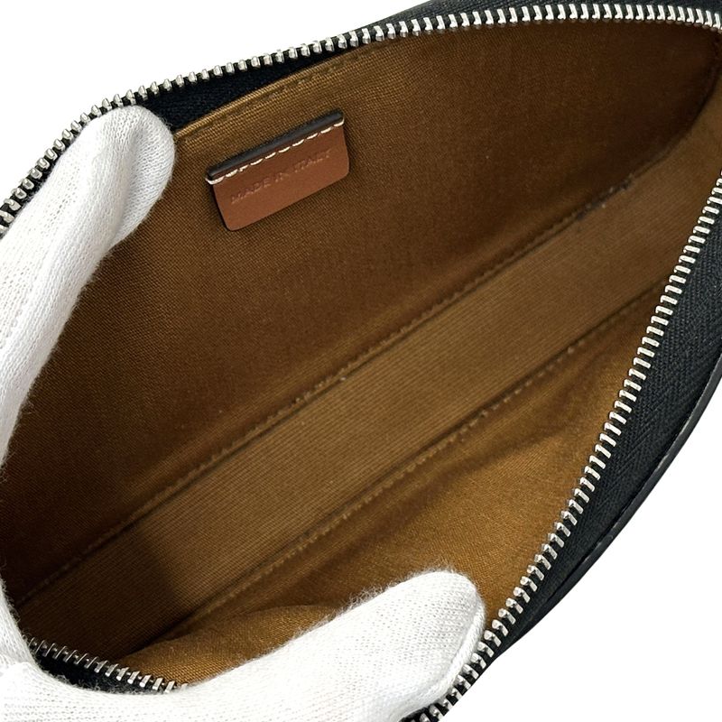 Celine Triomphe Shoulder Bag Horizontal Pouch Brown