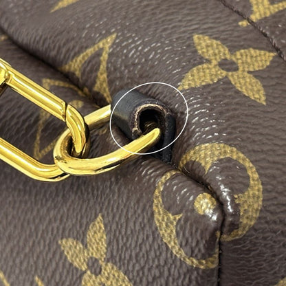 Louis Vuitton Monogram Backpack Palm Spring Mini Brown Black Compact